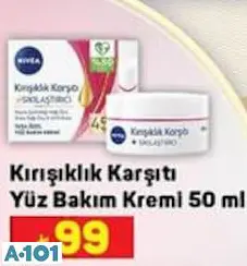 NİVEA KIRIŞIKLIK KARŞITI YÜZ BAKIM KREMİ 50 ML NİVEA KIRIŞIKLIK KARŞITI YÜZ BAKIM KREMİ 50 ML